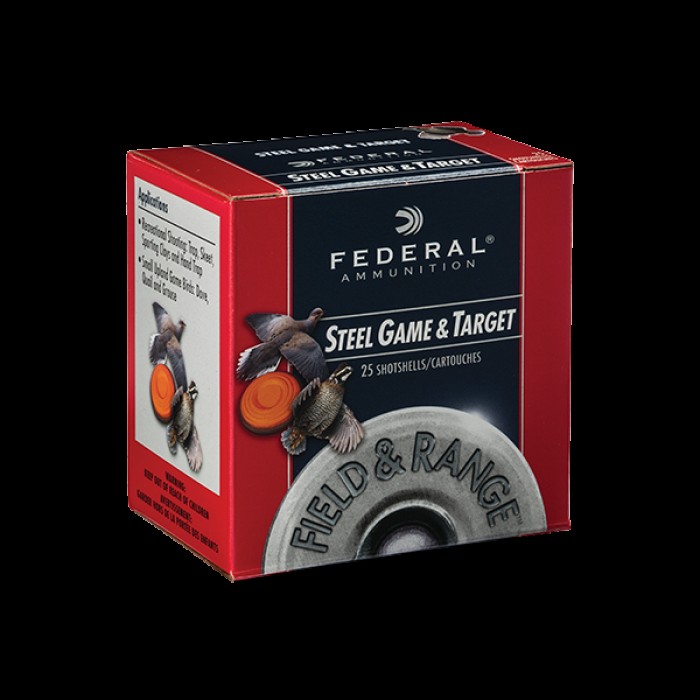 2 3/4'' FEDERAL WF147 FIELD&RANGE STEEL &SPEED SHOK C12