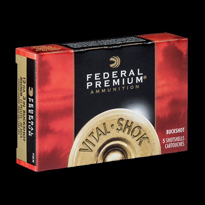 3 1/2'' FEDERAL P135F VITAL SHOK SUPER MAGNUM C12