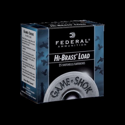 C16 2 3/4'' FEDERAL H163 GAME SHOK HI-BRASS